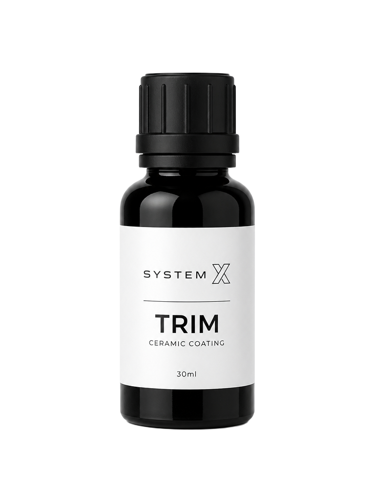 System X Trim ceramic coating bottle