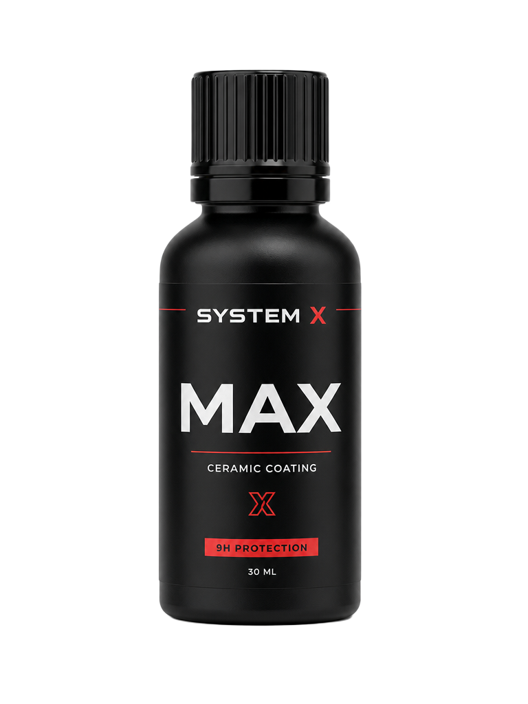 System X Max ceramic coating bottle